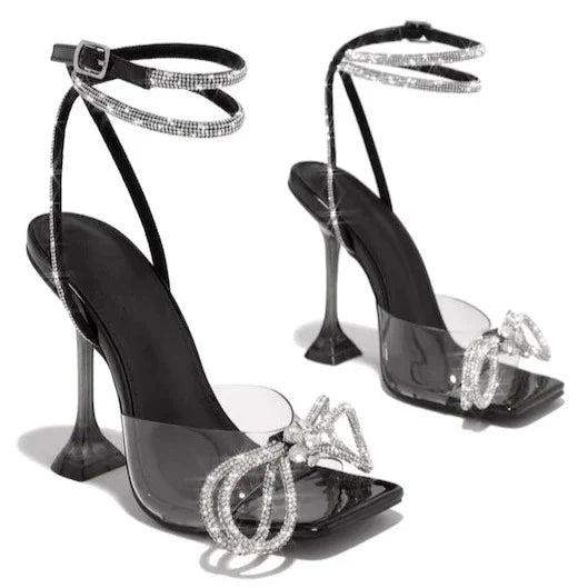 Hayley Double Bow Pumps Sandals