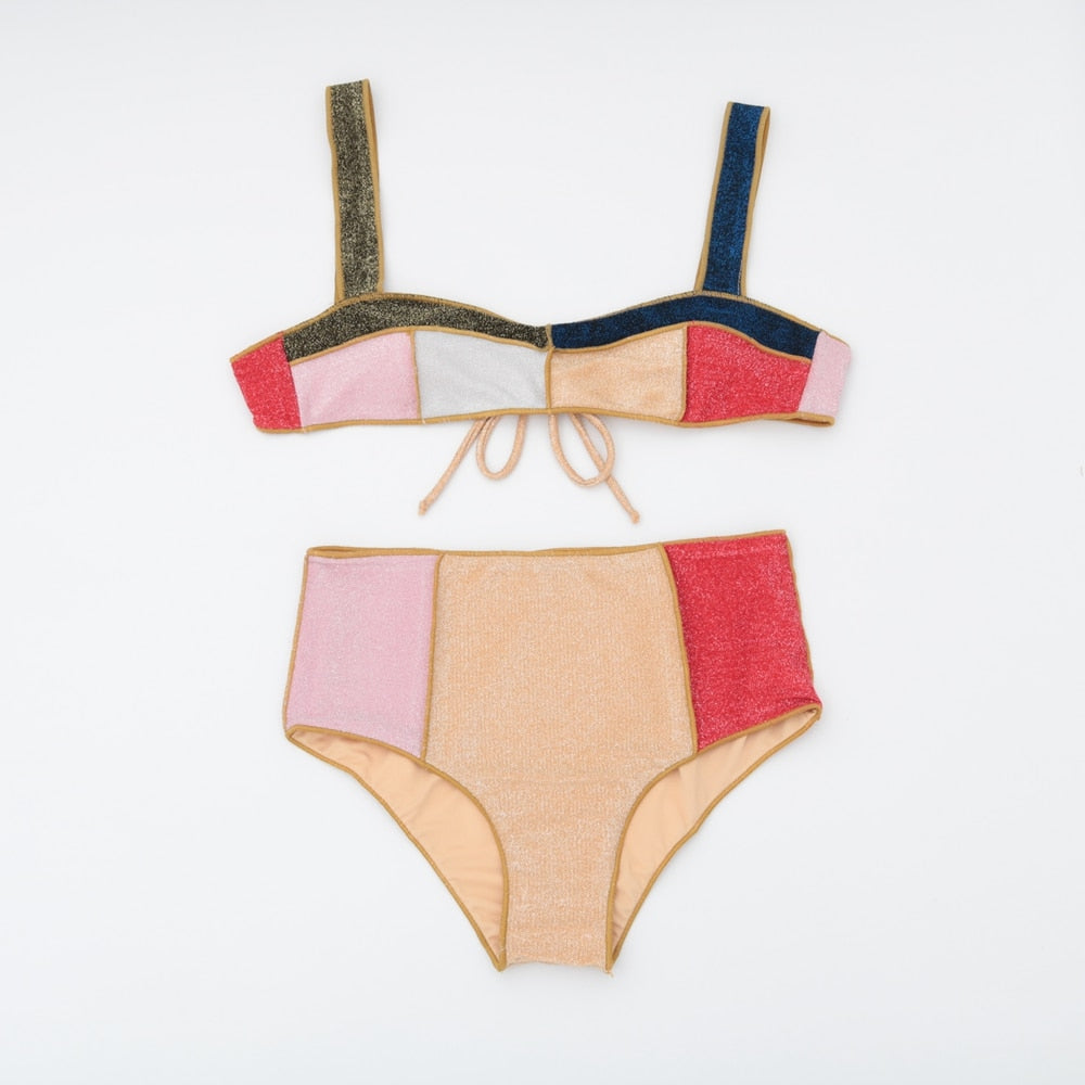 Harriet Patchwork Bikini